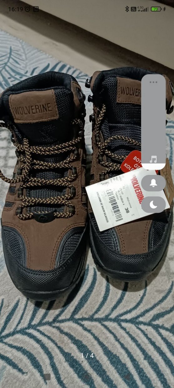 Kahverengi Bağcıklı Erkek Outdoor Bot - Görsel 2