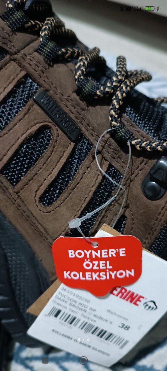 Kahverengi Bağcıklı Erkek Outdoor Bot - Görsel 3