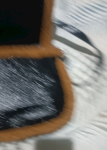 Kahverengi Kürklü Deri Kadın Çanta - Görsel 5