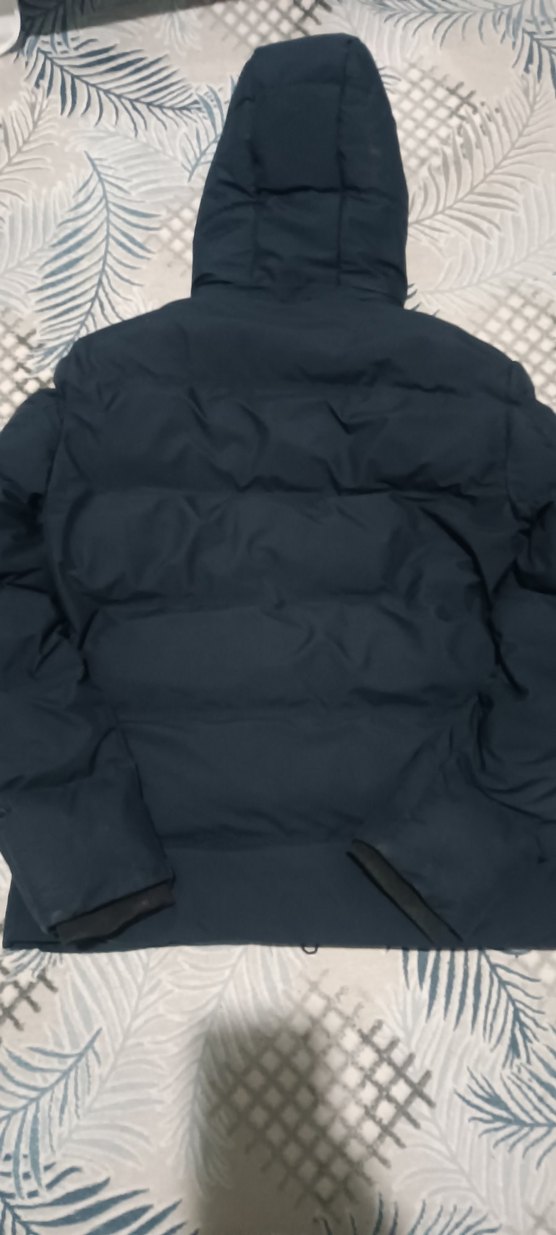 Siyah Fermuarlı Erkek Kaban - Görsel 2