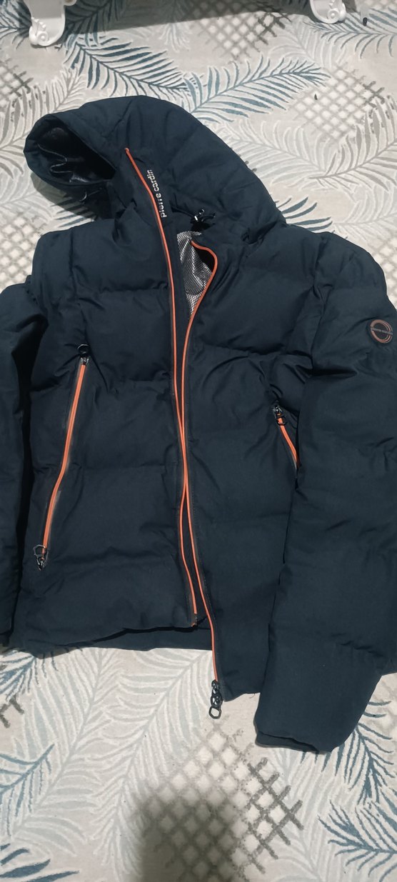 Siyah Fermuarlı Erkek Kaban - Görsel 5