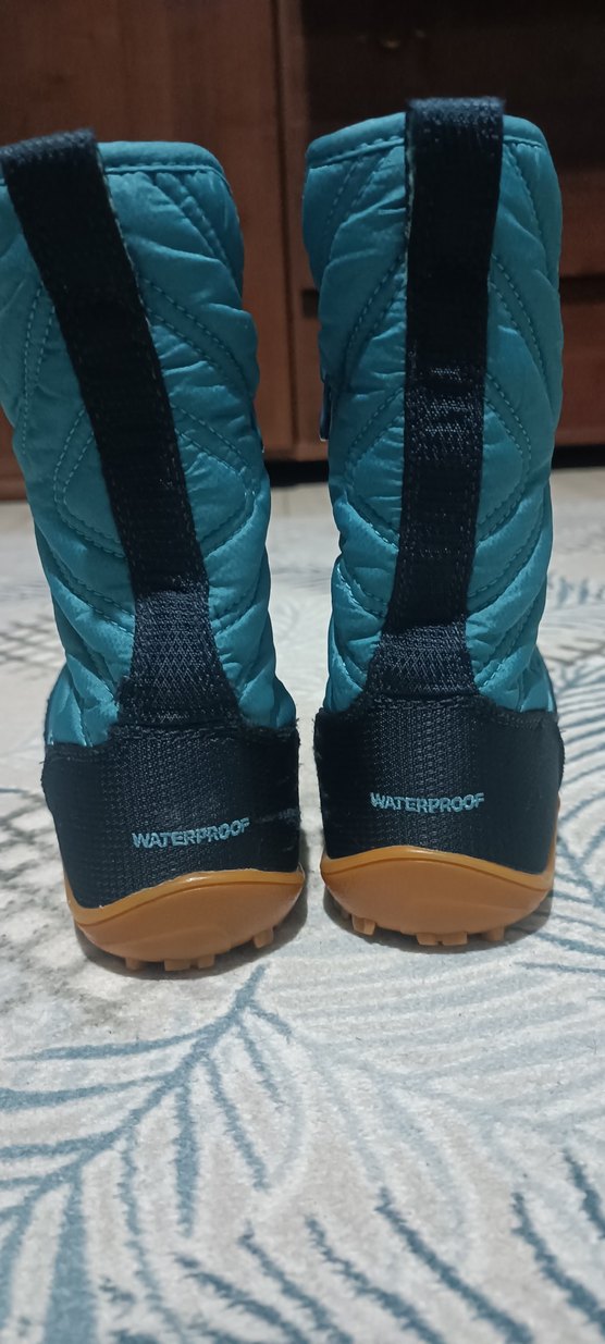 Kızlar için Fermuarlı Lacivert Lastik Bot ürün sıfır gibi - Görsel 4