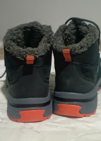 Siyah Yılan Desenli Bağcıklı Erkek Outdoor Bot - Görsel 7