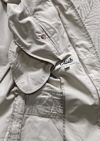 Beymen sıfır kullanılmamış Düğmeli Beyaz Keten Kadın Ceket - Görsel 7