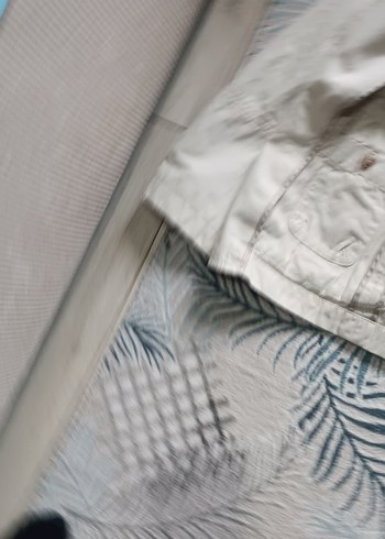 Beymen sıfır kullanılmamış Düğmeli Beyaz Keten Kadın Ceket - Görsel 8