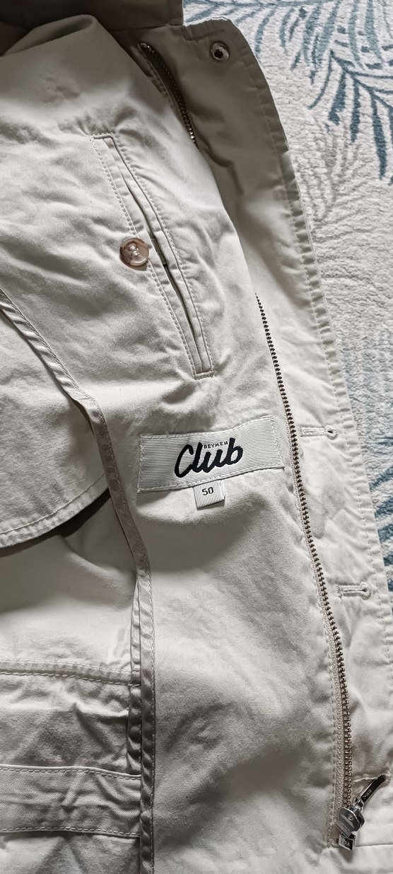 Beymen sıfır kullanılmamış Düğmeli Beyaz Keten Kadın Ceket - Görsel 3