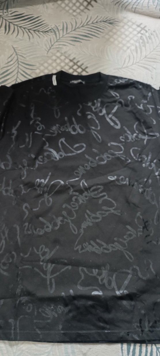 Dolce&Gabbana Siyah Fermuarlı Erkek Tişört - Görsel 2