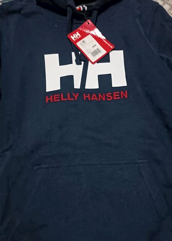 Helly Hansen Helly Hansen Erkek Mavi Baskılı Sweatshirt