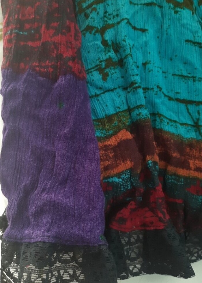 Desenli etek - Görsel 2