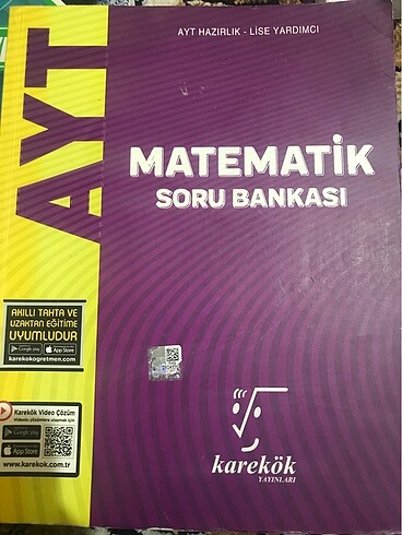 AYT MATEMATİK VE AYT KİMYA