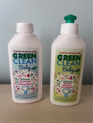 GREEN CLEAN Bitkisel Deterjan