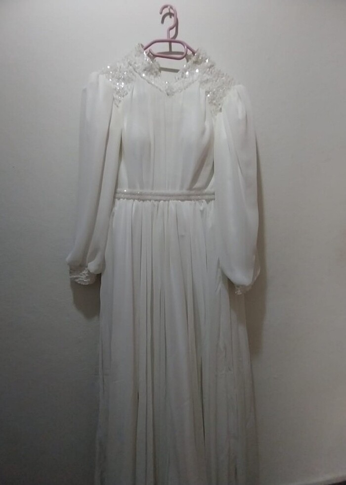 Tesettür gelinlik - Görsel 2