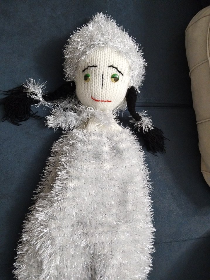 Gri Tüylü örgü posetlık - Görsel 3