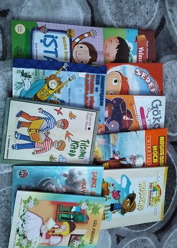 Çocuklar için çeşitli hikaye kitapları seti - Görsel 3