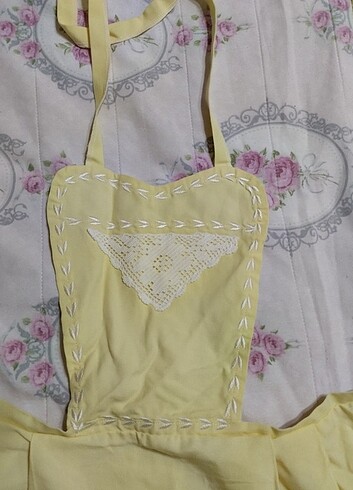 Mutfak perdesı dantellı - Görsel 4