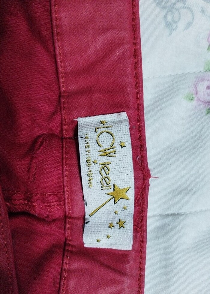 14 .15 yaş veya 36 beden e de olur pantolon - Görsel 3