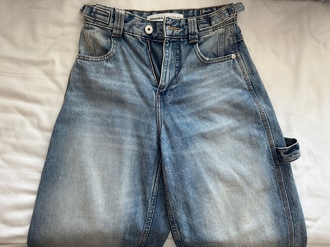 Bershka Wide Leg Carpenter Jean ? Sıfır