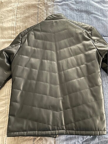 l/xl Beden lacivert Renk Erkek deri ceket