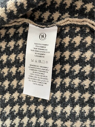 xl Beden Vakko Kaşmir Karışımlı Ceket