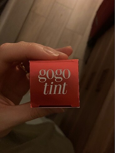  Beden pembe Renk Benefit gogotint tint ruj ve allık