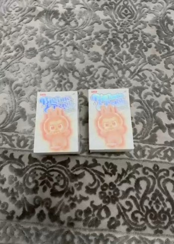 Beden LABUBU Pembe ve Mavi Peluş Oyuncaklar