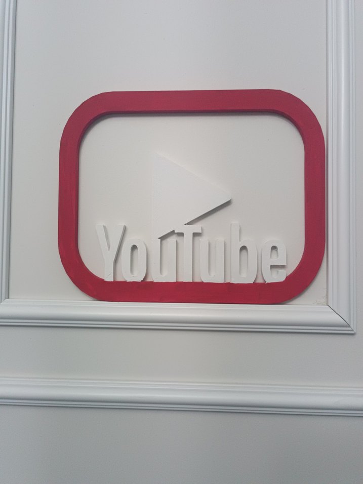 Kırmızı Çerçeveli YouTube Medya Oynatıcı Sembolü - Görsel 4