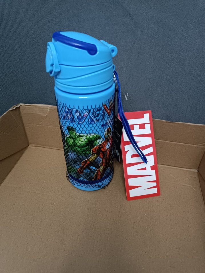 Marvel lisansli Mavi Çocuk Termosu - Görsel 2