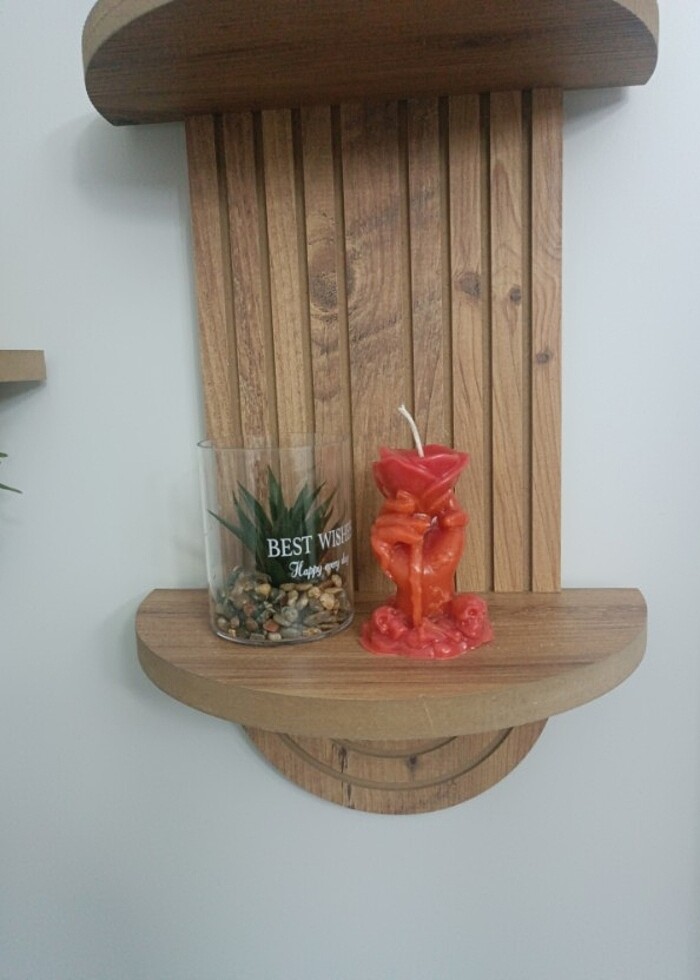 Elde Gül Mum  - Görsel 2