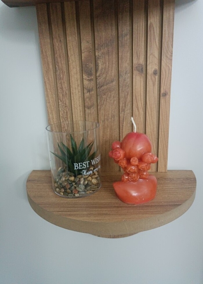 Kadın Silüetli Mum - Görsel 2