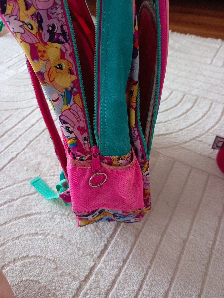 Renkli My Little Pony Okul Çantası Seti - Görsel 4