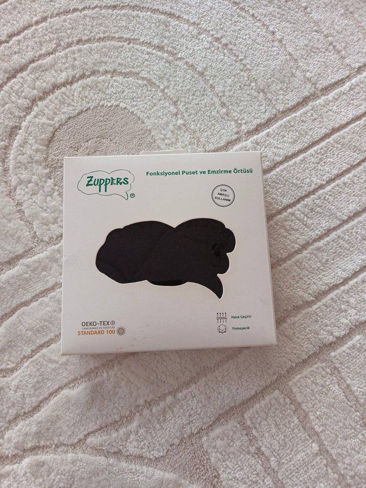 Zuppers Siyah puset örtüsü - Görsel 2