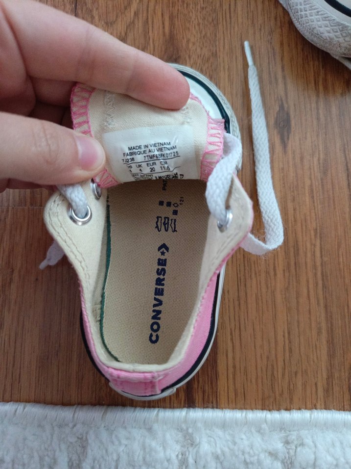 Beyaz Dantel Kız Bebek İlk Adım Ayakkabısı - Görsel 3