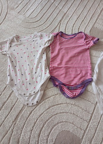 Kısa Kollu Bebek Body - Görsel 5