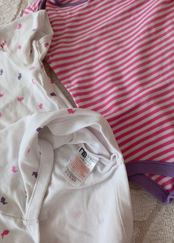 Kısa Kollu Bebek Body - Görsel 4