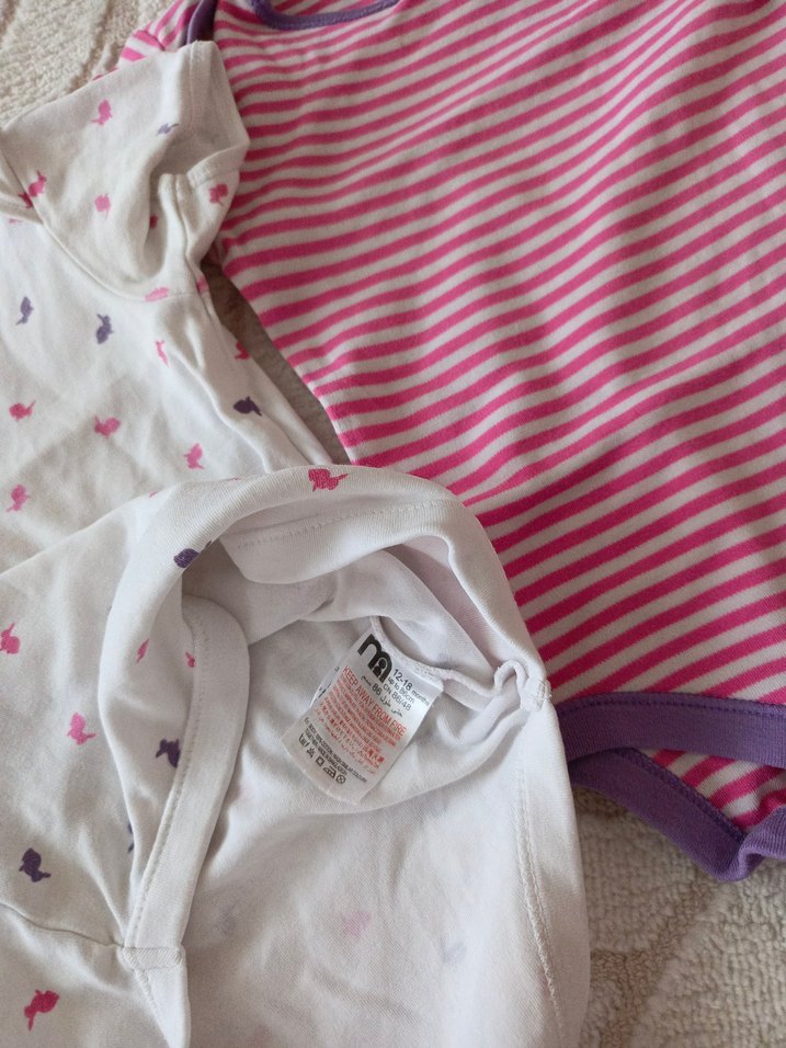 Kısa Kollu Bebek Body - Görsel 4