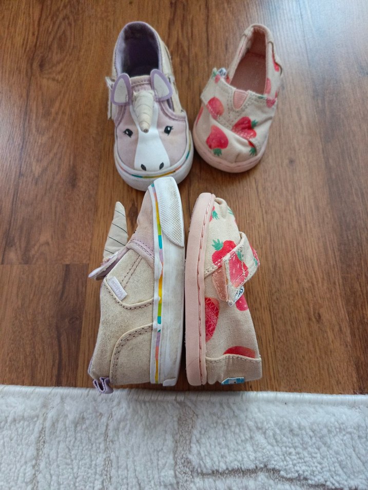 Kız Çocuk Pembe Bağcıksız Spor Ayakkabı - Görsel 5