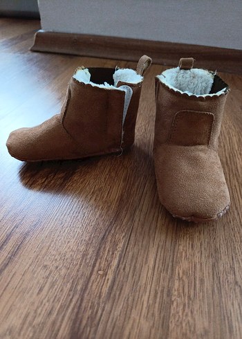 Beyaz Cırtcırtlı Bebek İlk Adım Ayakkabısı - Görsel 7