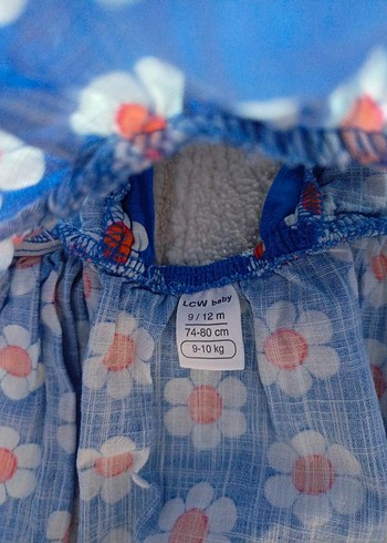 Kız Çocuk Nakışlı Dantel Detaylı Elbise - Görsel 3