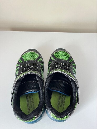 25 Beden yeşil Renk Skechers 25 numara