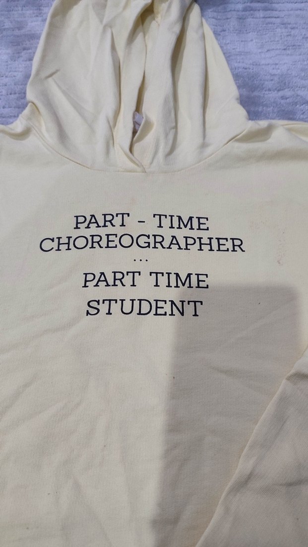 Beyaz Kız Oversize Sweatshirt ve Eşofman Takımı - Görsel 3