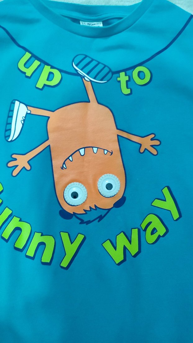 Turkuaz Baskılı Erkek Çocuk Sweatshirt - Görsel 4