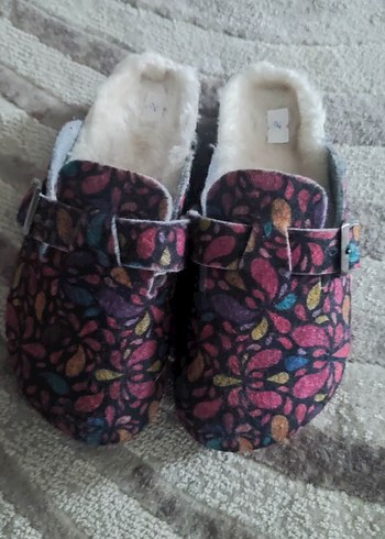 Renkli Batik Desenli kız çocuk Terlik - Görsel 2