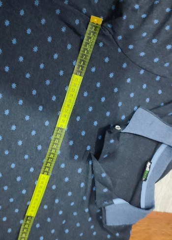 gri Baskılı Kısa Kollu Polo Tişört 2 adet - Görsel 4