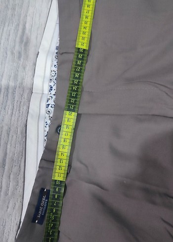 bej rengi erkek Kumaş Pantolon - Görsel 5