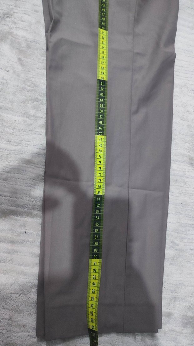 bej rengi erkek Kumaş Pantolon - Görsel 2