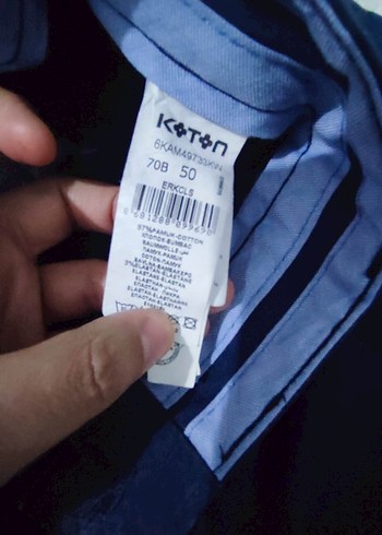 Lacivert erkek pantolon 50 beden - Görsel 5