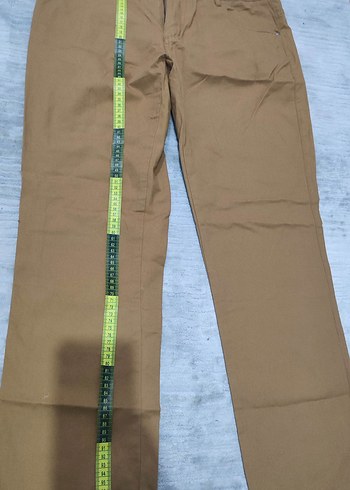 hardal rengi yeni pantolon - Görsel 2