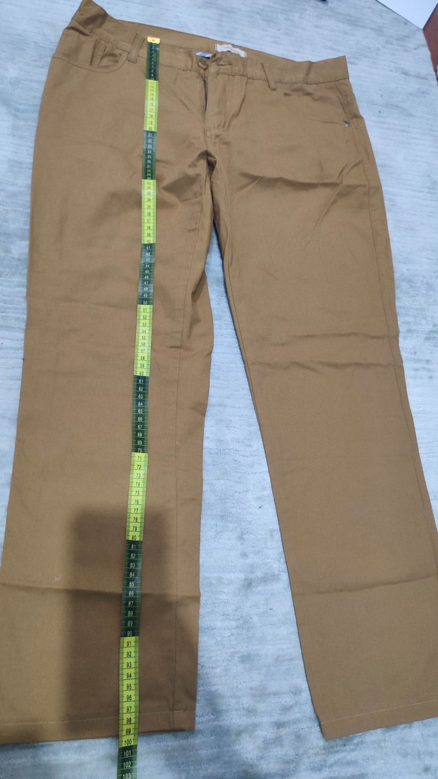 hardal rengi yeni pantolon - Görsel 2