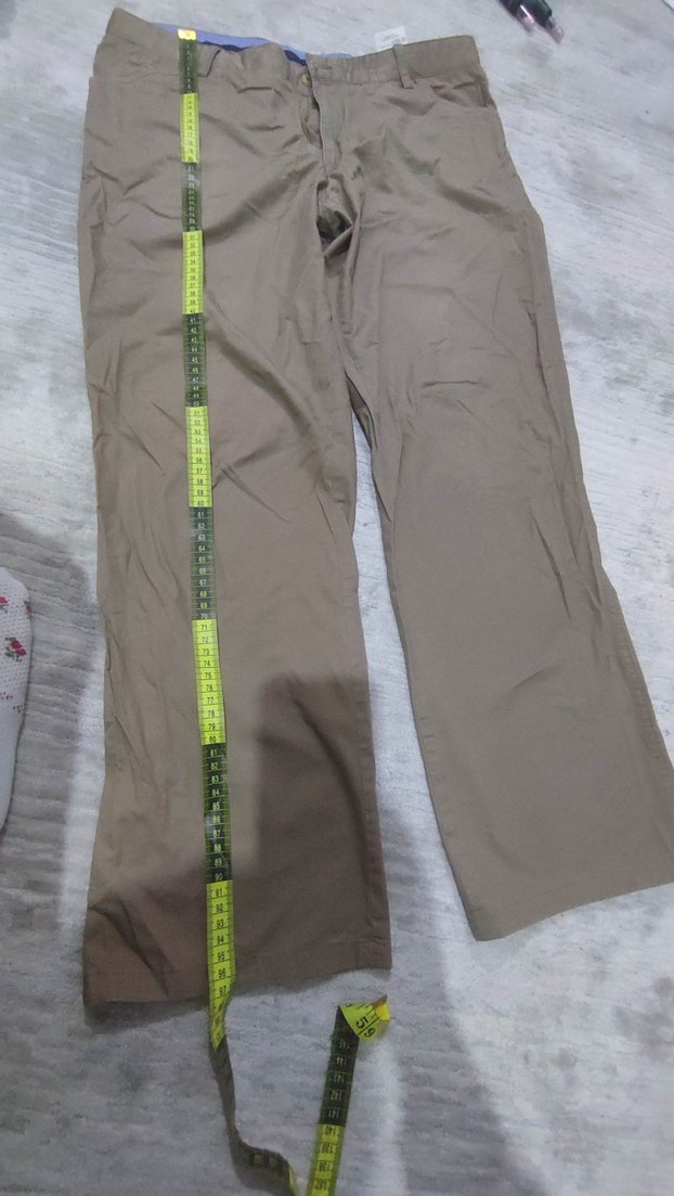 Bej Erkek Normal Kesim  Pantolon - Görsel 2