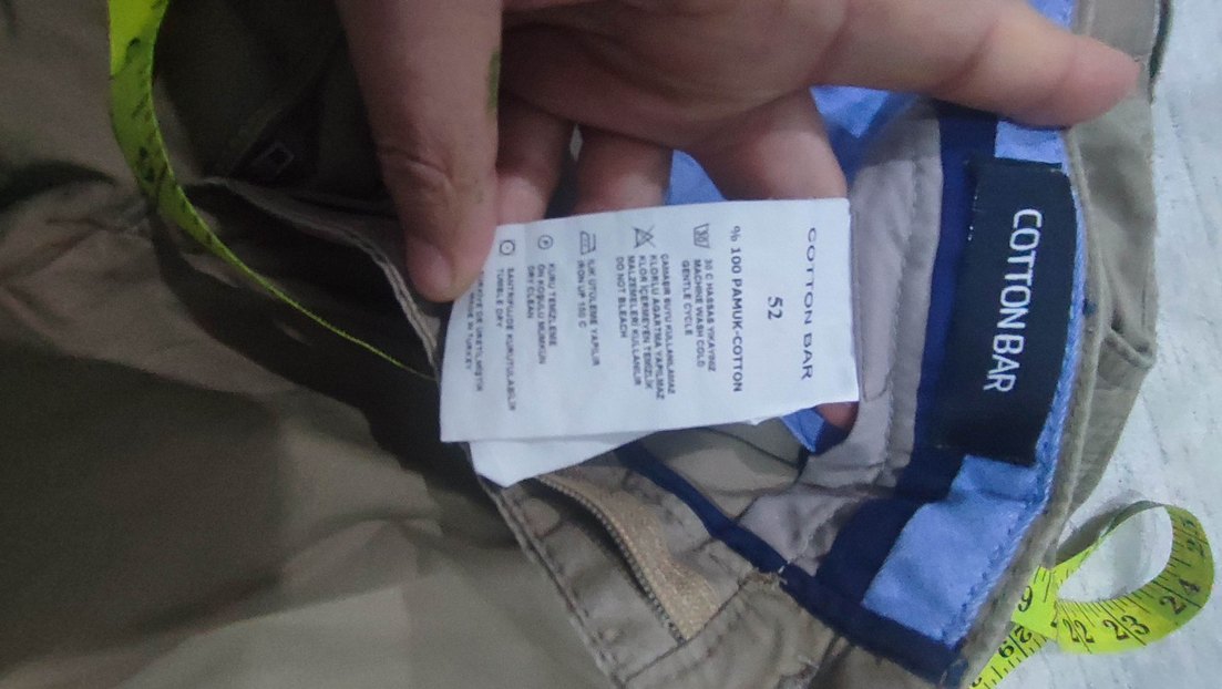 Bej Erkek Normal Kesim  Pantolon - Görsel 4